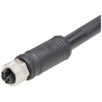 Molex 1205000228 Sensor/actuator connector, geassembleerd Aantal polen (sensoren): 4 Bus, recht 1 m 1 stuk(s) Bag