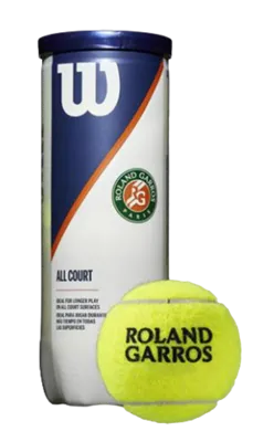 Wilson Roland Garros All Court 3-tin Tennisballen