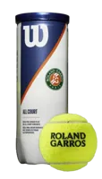 Wilson Roland Garros All Court 3-tin Tennisballen Wilson Roland Garros All Court 3-tin Tennisballen