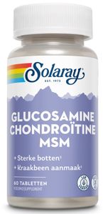 Solaray Glucosamine, Chondroïtine & MSM Tabletten