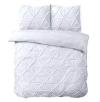 Sleeptime Velvet Pintuck Wit 200 x 200/220 cm