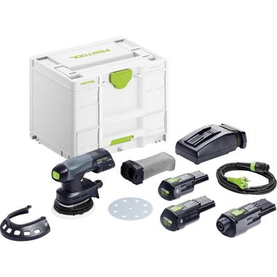 Festool ETSC 125 3,0 I-Set 578142 Excentrische accuschuurmachine 18 V Ø 125 mm