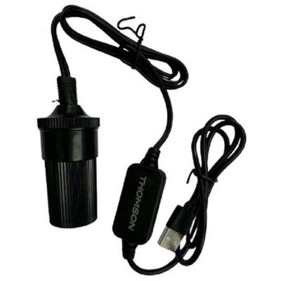 Converter - THOMSON - USB naar 12 V - 10 W - 120 cm kabel