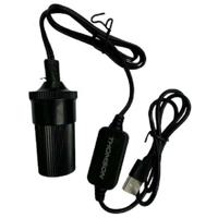 Converter - THOMSON - USB naar 12 V - 10 W - 120 cm kabel