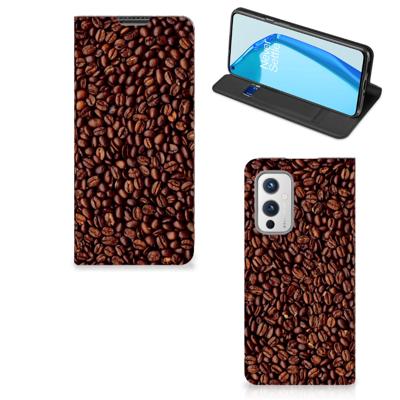 OnePlus 9 | Flip Style Cover | Koffiebonen