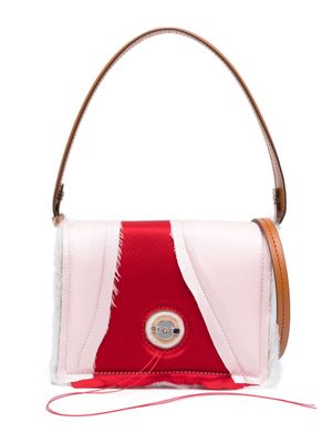 DENTRO sac porté épaule Mirim en cuir - Marron