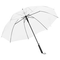 VidaXL Paraplu 100 cm transparant