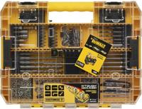 DeWalt Accessoires dt70763-qz | 85-delige set, speedboren, metaalboren, sds+ beton, bits torx, tough case - dt70763-qz