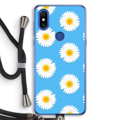 Margrietjes: Xiaomi Mi Mix 3 Transparant Hoesje met koord