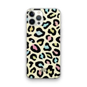 Leopard pattern: iPhone 12 Pro Max Transparant Hoesje