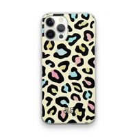 Leopard pattern: iPhone 12 Pro Max Transparant Hoesje