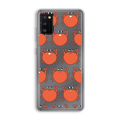 Krab: Samsung Galaxy A41 Transparant Hoesje