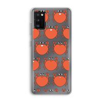 Krab: Samsung Galaxy A41 Transparant Hoesje
