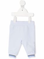 BOSS Kidswear pantalon de jogging en coton à logo imprimé - Bleu - thumbnail