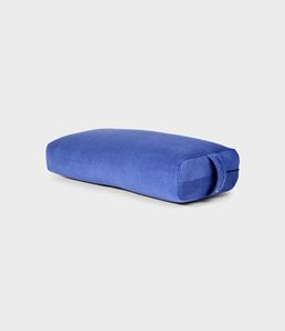 Manduka Yoga Bolster Surf Rechthoekig Katoen – (Effen - Blauw) – 71 x 30 x 12 cm