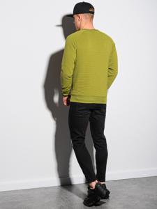 Ombre - heren sweater groen - olijf - B1156