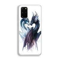 Yin Yang Dragons: Samsung Galaxy S20 Plus Transparant Hoesje