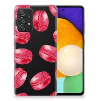 Samsung Galaxy A52 (5G/4G) | Siliconen Case | Pink Macarons