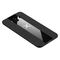Voor Huawei mate 10 XINLI stiksels doek Textue schokbestendige TPU beschermhoes (zwart)