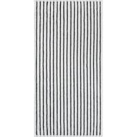 Cawö Cawö Black&White 6278 zwart/wit Badlaken 80x150