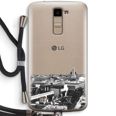 Marrakech Skyline : LG K10 (2016) Transparant Hoesje met koord