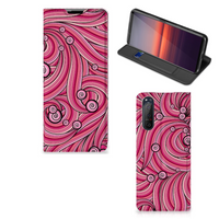 Sony Xperia 5 II Bookcase Swirl Pink