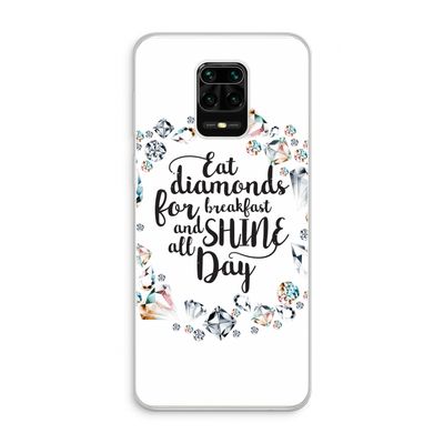 Diamonds: Xiaomi Redmi Note 10 Lite Transparant Hoesje