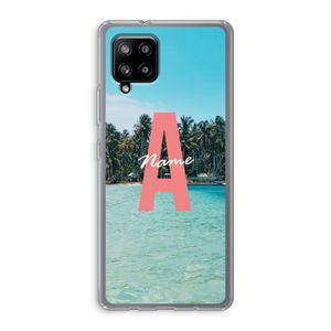 Pacific Dream: Samsung Galaxy A42 5G Transparant Hoesje