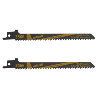 Wolfcraft Sabelzaagblad | CV | Holz, Kurve | L=150mm | 2 stuks - 3566000