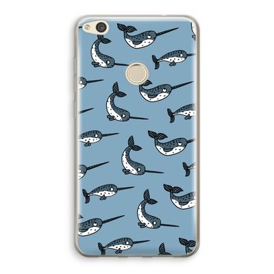 Narwhal: Huawei Ascend P8 Lite (2017) Transparant Hoesje