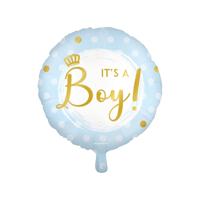 Foil balloon It&apos;s a boy! | 6 stuks