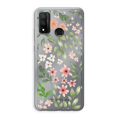 Botanical sweet flower heaven: Huawei P Smart (2020) Transparant Hoesje