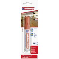 Edding edding 500 4-500002 Permanent marker Rood Watervast: Ja