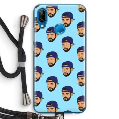 Drake Away: Huawei P20 Lite Transparant Hoesje met koord