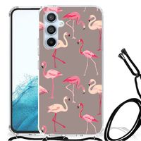 Samsung Galaxy A54 5G Case Anti-shock Flamingo - thumbnail