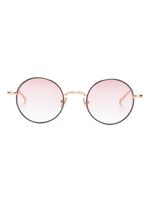 Matsuda lunettes de soleil à monture ronde - Rose