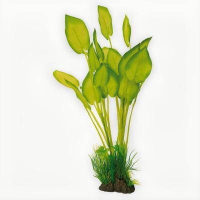 Superfish Art Plant 40cm Echinodorus - Onderhoudsvrij Aquariumdecoratie met Rotsbasis