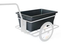Roland big boy trailer - 90 liter - zwart