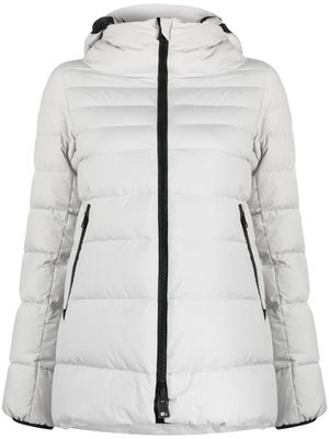 Herno doudoune zippée à col montant - Gris