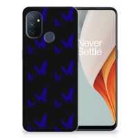 OnePlus Nord N100 TPU bumper Vlinder Patroon