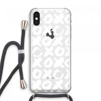 XOXO: iPhone XS Max Transparant Hoesje met koord