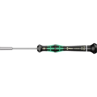 Elektronica en fijnmechanica Dopschroevendraaier Wera 2069 Sleutelbreedte (metrisch): 4 mm