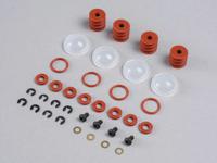 Losi - Shock Rebuild/Hardware Set (4): LMT (LOS243015) - thumbnail