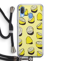 When Life Gives You Lemons...: Samsung Galaxy A40 Transparant Hoesje met koord