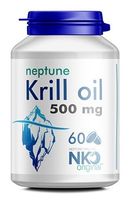 Soria Natural Neptune Krill Oil 500mg Capsules - thumbnail