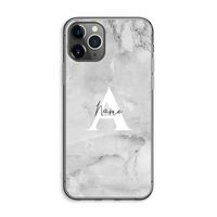 Ivory Marble: iPhone 11 Pro Max Transparant Hoesje