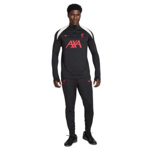 Nike Liverpool Strike Trainingspak 1/4-Zip 2024-2025 Zwart Rood Gebroken Wit