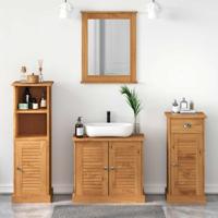 Badkamermeubelset VIGO 4 pcs Honingbruin 37 x 34 x 110 cm