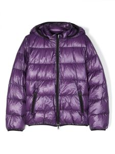 Herno Kids veste matelassée à capuche - Violet