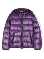 Herno Kids hooded padded jacket - Violet